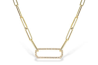 F319-91270: NECKLACE .50 TW (17 INCHES)
