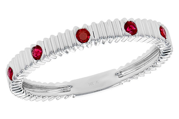G319-01206: LDS WED RG .12 RUBY TW