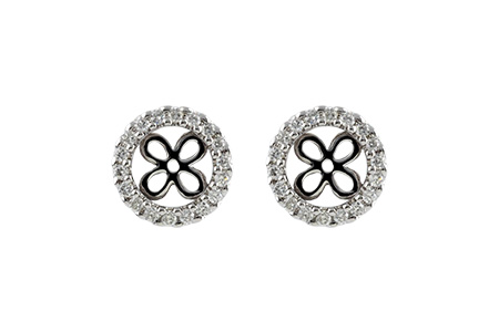K233-58479: EARRING JACKETS .30 TW (FOR 1.50-2.00 CT TW STUDS)