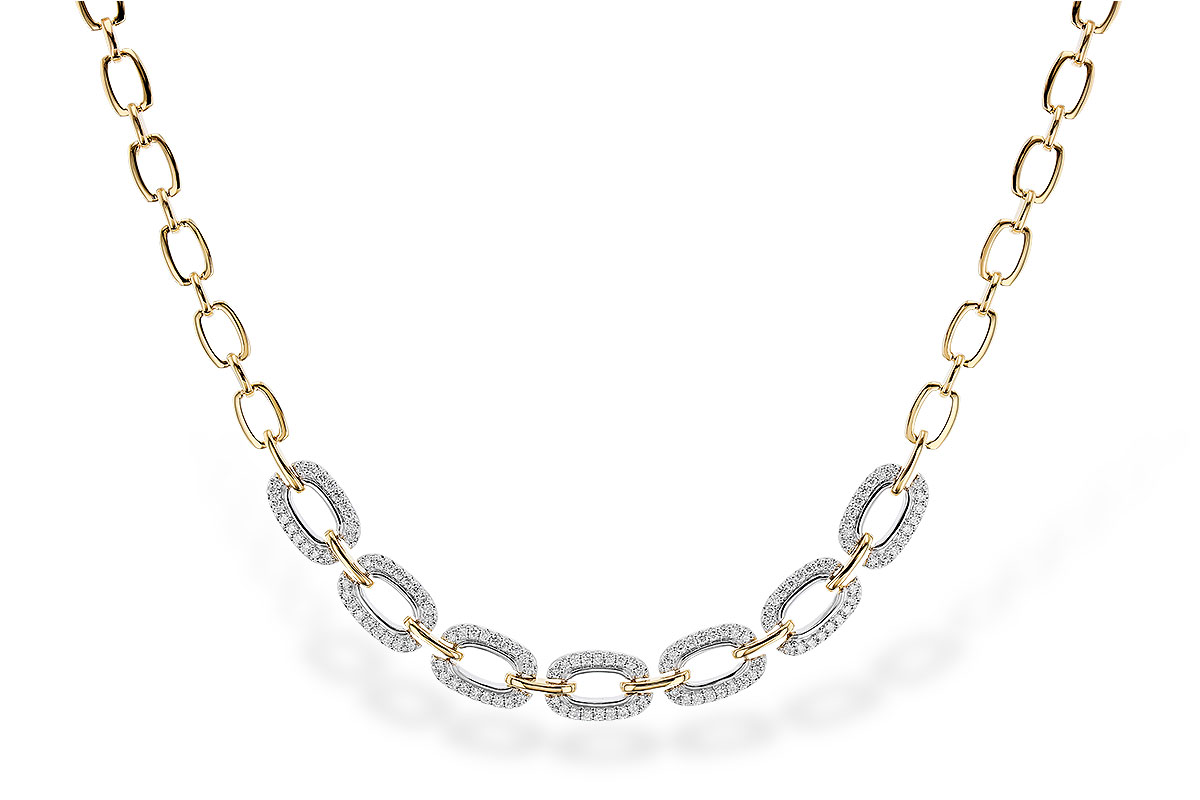 K319-92115: NECKLACE 1.95 TW (17 INCHES)