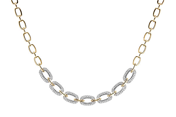 K319-92115: NECKLACE 1.95 TW (17 INCHES)