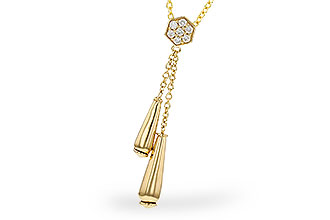 E320-83052: NECKLACE .11 TW