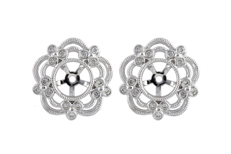 L231-76724: EARRING JACKETS .16 TW (FOR 0.75-1.50 CT TW STUDS)